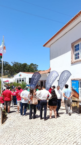 Lançamento da primeira pedra do futuro Lar da AISA