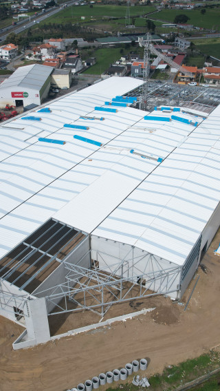 Construção da nova Sede da SANIPOWER entra na fase final de estruturas