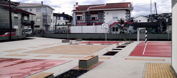 Conclusão da primeira fase da obra na Escola EB1 de S. Martinho do Campo